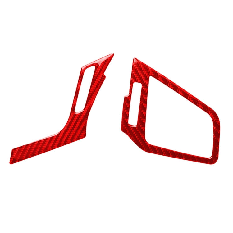 Car Carbon Fiber Left and Right Air Outlet Decorative Sticker for Honda Tenth Generation Civic 2016-2019, Left Drive, Air Outlet Left Drive