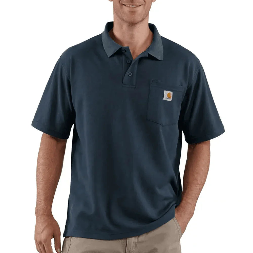 Carhartt K570 Loose Fit Midweight Short Sleeve Pocket Polo T-Shirt