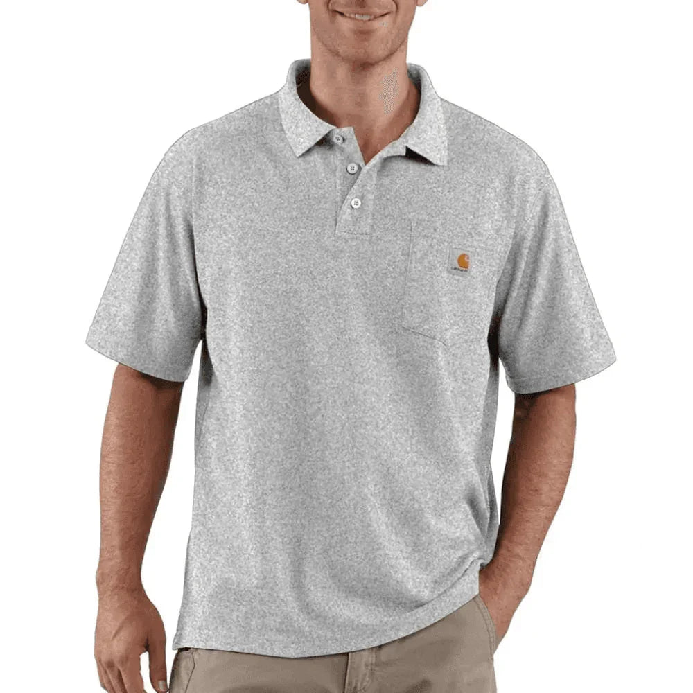 Carhartt K570 Loose Fit Midweight Short Sleeve Pocket Polo T-Shirt