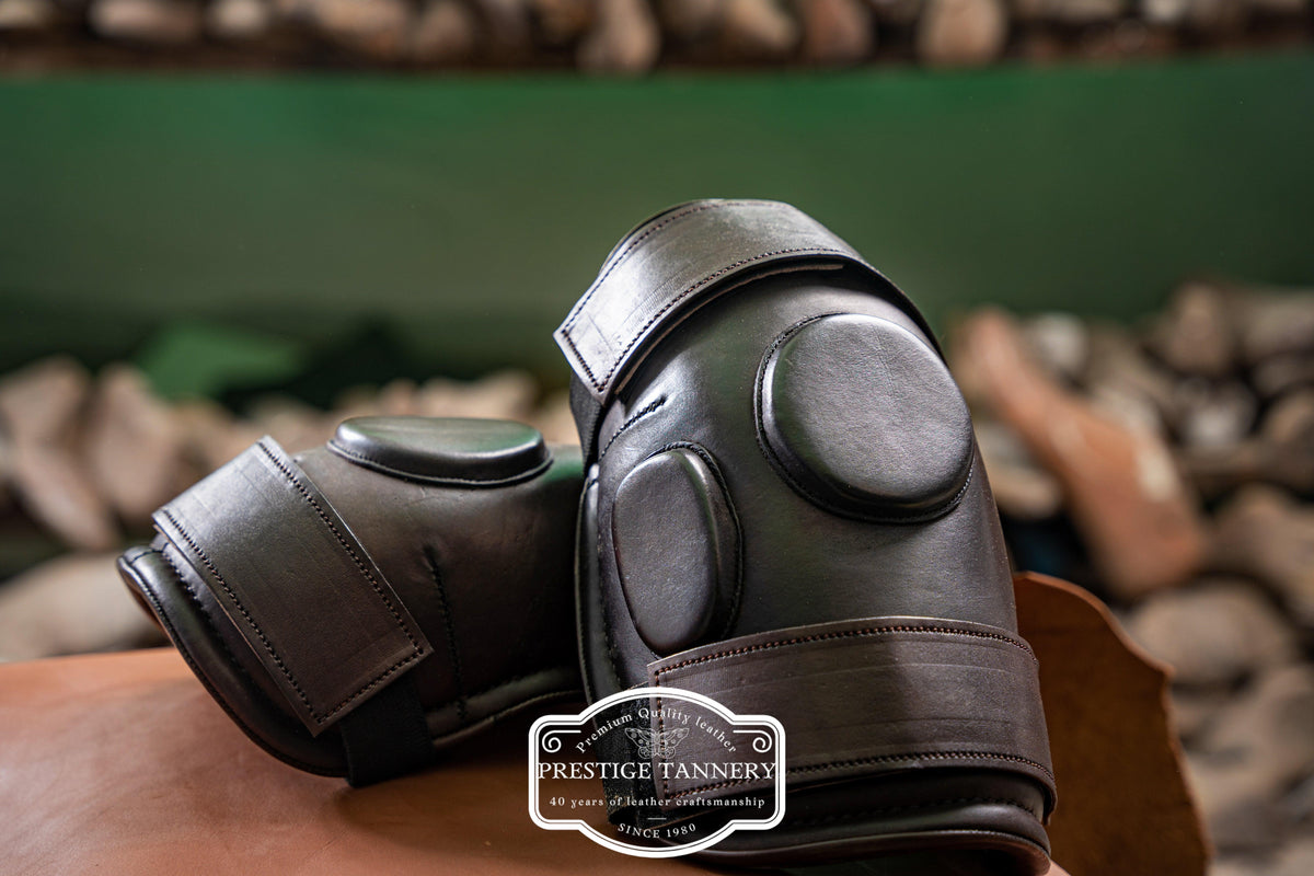 Classic Leather Knee Guards