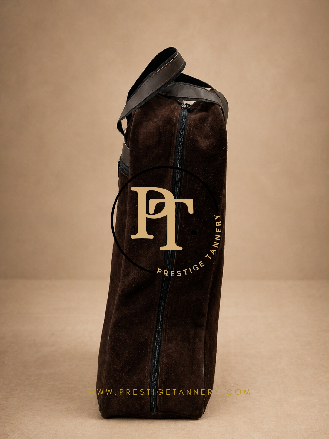Prestige Tannery Suede Leather Boot Bag