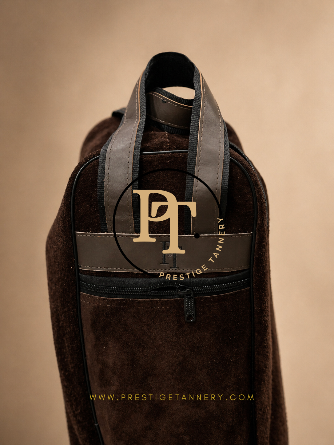 Prestige Tannery Suede Leather Boot Bag