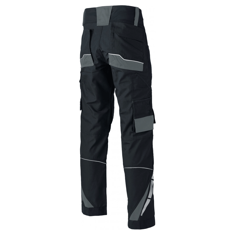 Dickies Pro Trousers Black/Grey (DP1000), 40" Waist 31" Leg