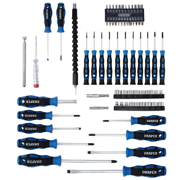 Draper Screwdriver Socket and Bit Set - (70 Piece)