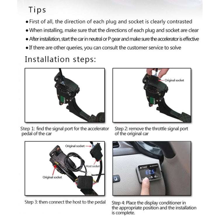 TROS TS-6Drive Potent Booster Electronic Throttle Controller, For Perodua Aruz, For Subaru XV 2013-2020, For Ford Everest -2014, For Hyundai Veloster 2012-2018, For Toyota Altis 2008-2020