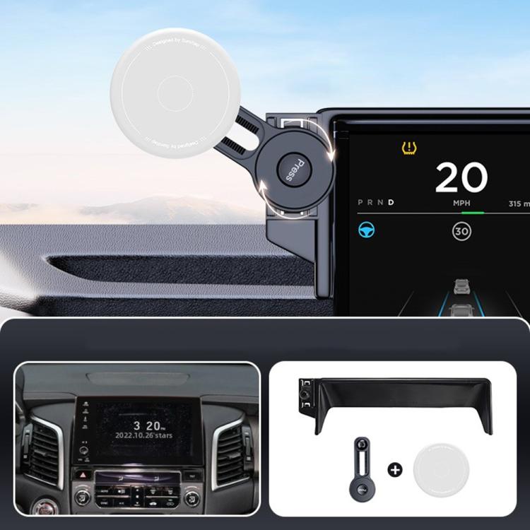 Car Screen Magnetic Phone Holder Mount with Extension Arm, For Honda 11th Gen Civic / Integra 2022-2025, For Honda XR-V 2023-2024 / Vezel 2023, For Honda ZR-V 2022-2023 / HR-V 2023, For Honda Accord 2018-2022 10.25 inch Screen...