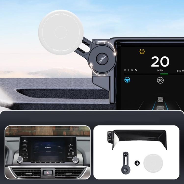 Car Screen Magnetic Phone Holder Mount with Extension Arm, For Honda 11th Gen Civic / Integra 2022-2025, For Honda XR-V 2023-2024 / Vezel 2023, For Honda ZR-V 2022-2023 / HR-V 2023, For Honda Accord 2018-2022 10.25 inch Screen...