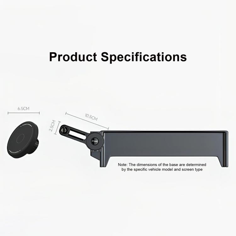 Car Screen Magnetic Phone Holder Mount with Extension Arm, For Honda 11th Gen Civic / Integra 2022-2025, For Honda XR-V 2023-2024 / Vezel 2023, For Honda ZR-V 2022-2023 / HR-V 2023, For Honda Accord 2018-2022 10.25 inch Screen...