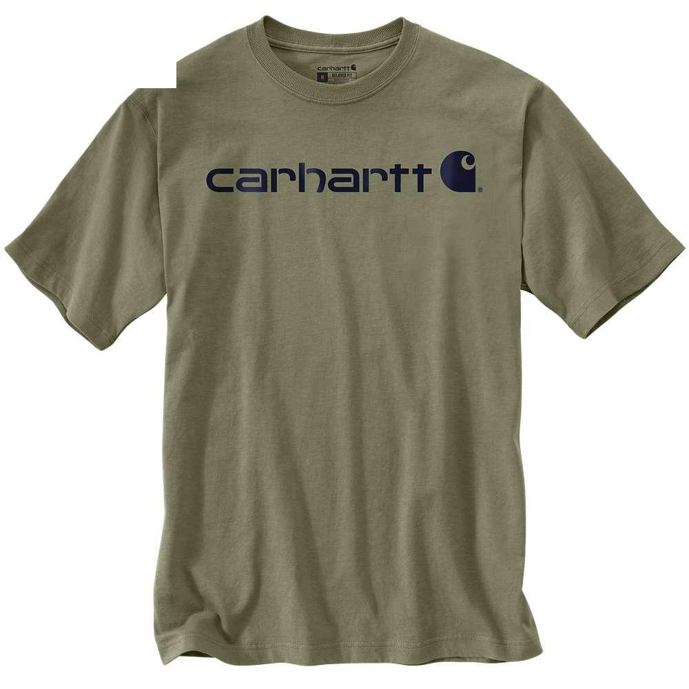 Carhartt 103361 Relaxed Fit Heavyweight Short Sleeve Logo Graphic T-Shirt