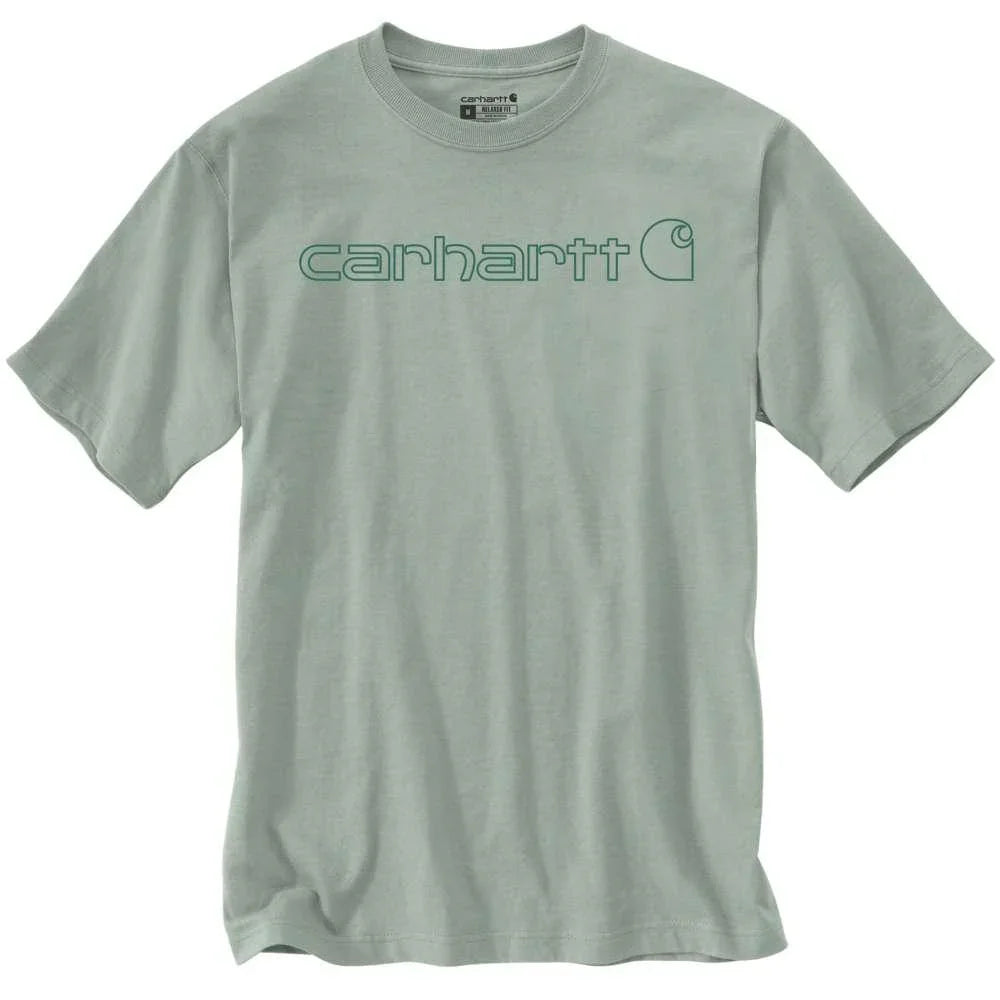 Carhartt 103361 Relaxed Fit Heavyweight Short Sleeve Logo Graphic T-Shirt