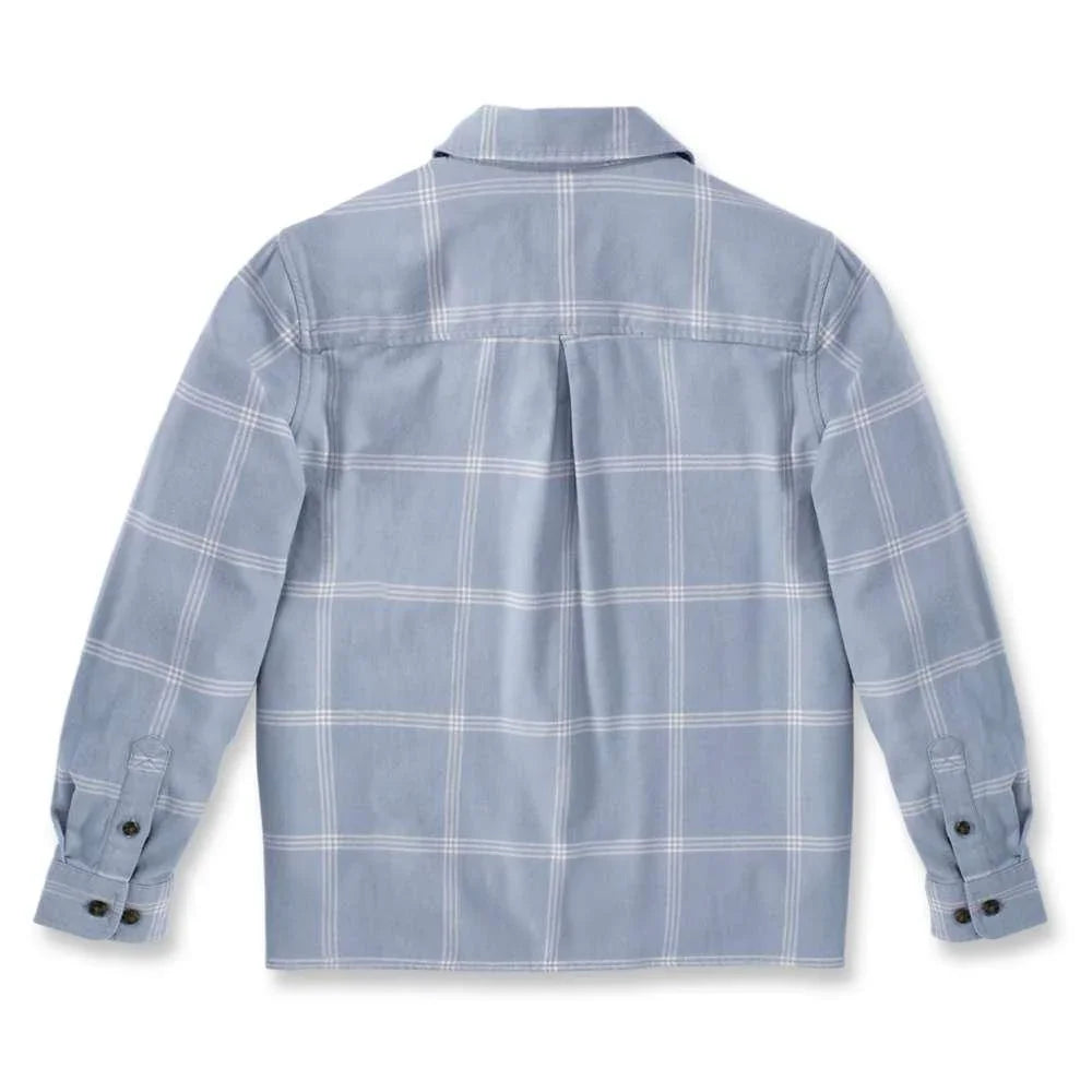 Carhartt 105989 Women's Rugged Flex Loose Fit Midweight Flannel Long-Sleeve Plaid Shirt