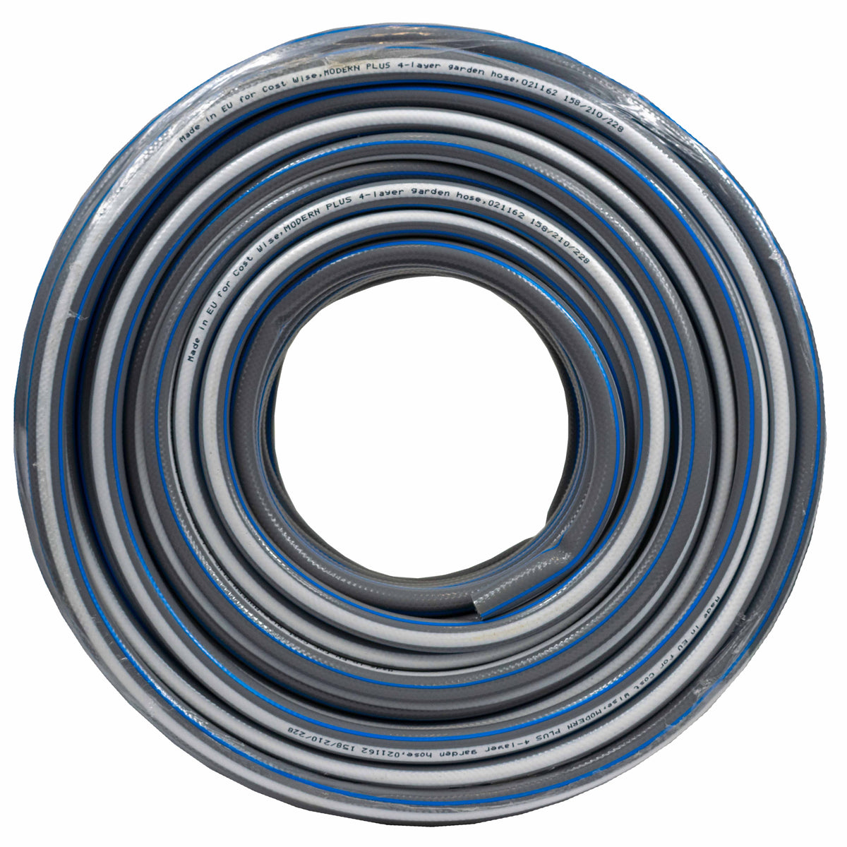 1/2" Grey Modern Plus Garden Hose Pipe, 4-Layer