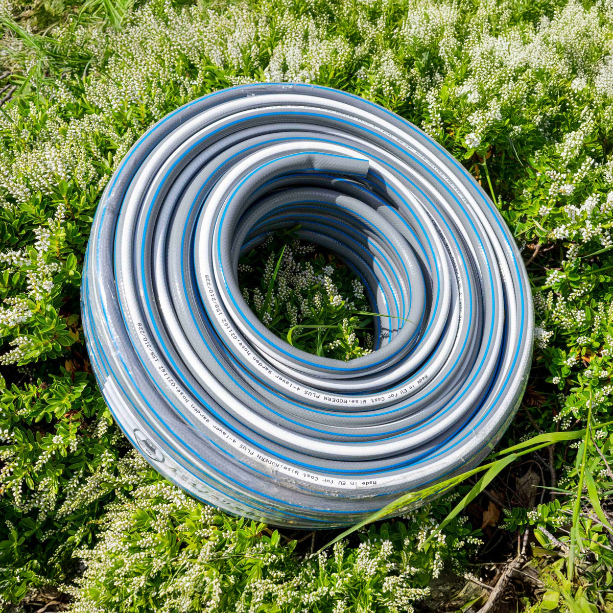 1/2" Grey Modern Plus Garden Hose Pipe, 4-Layer