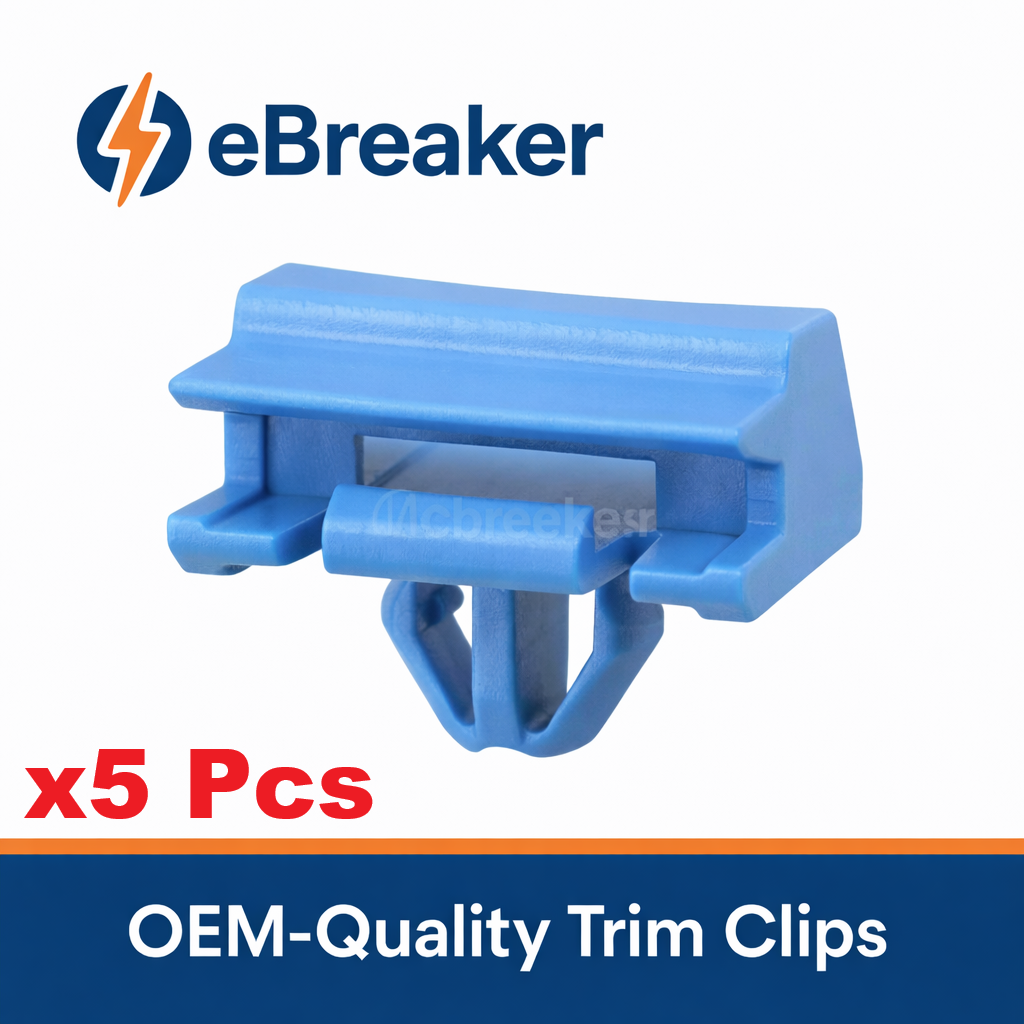 BMW Side Skirt Sill Trim Retainer Clip - Blue Plastic Mounting Clip
