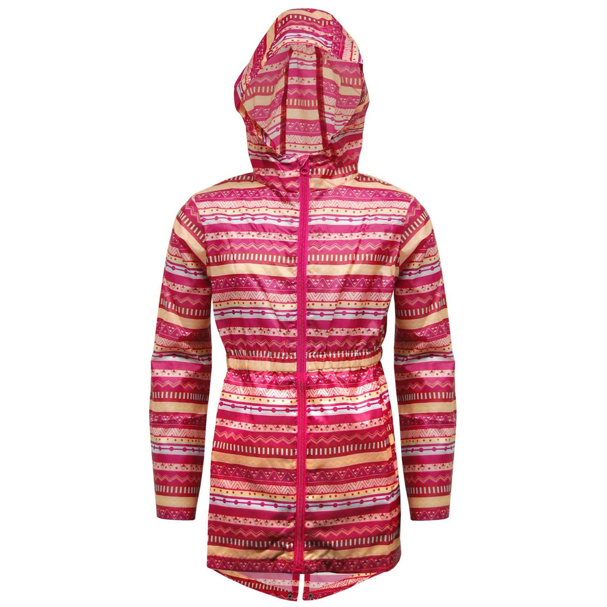 Kids Girls Ruth Printed Kagool Pac-a-mac Rain Jacket