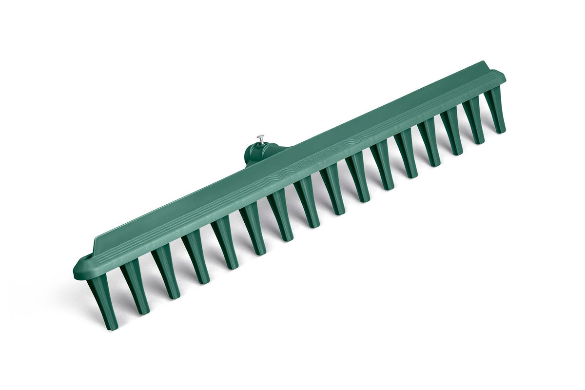 Impact Resistant Garden Landscaping Rake Head Green