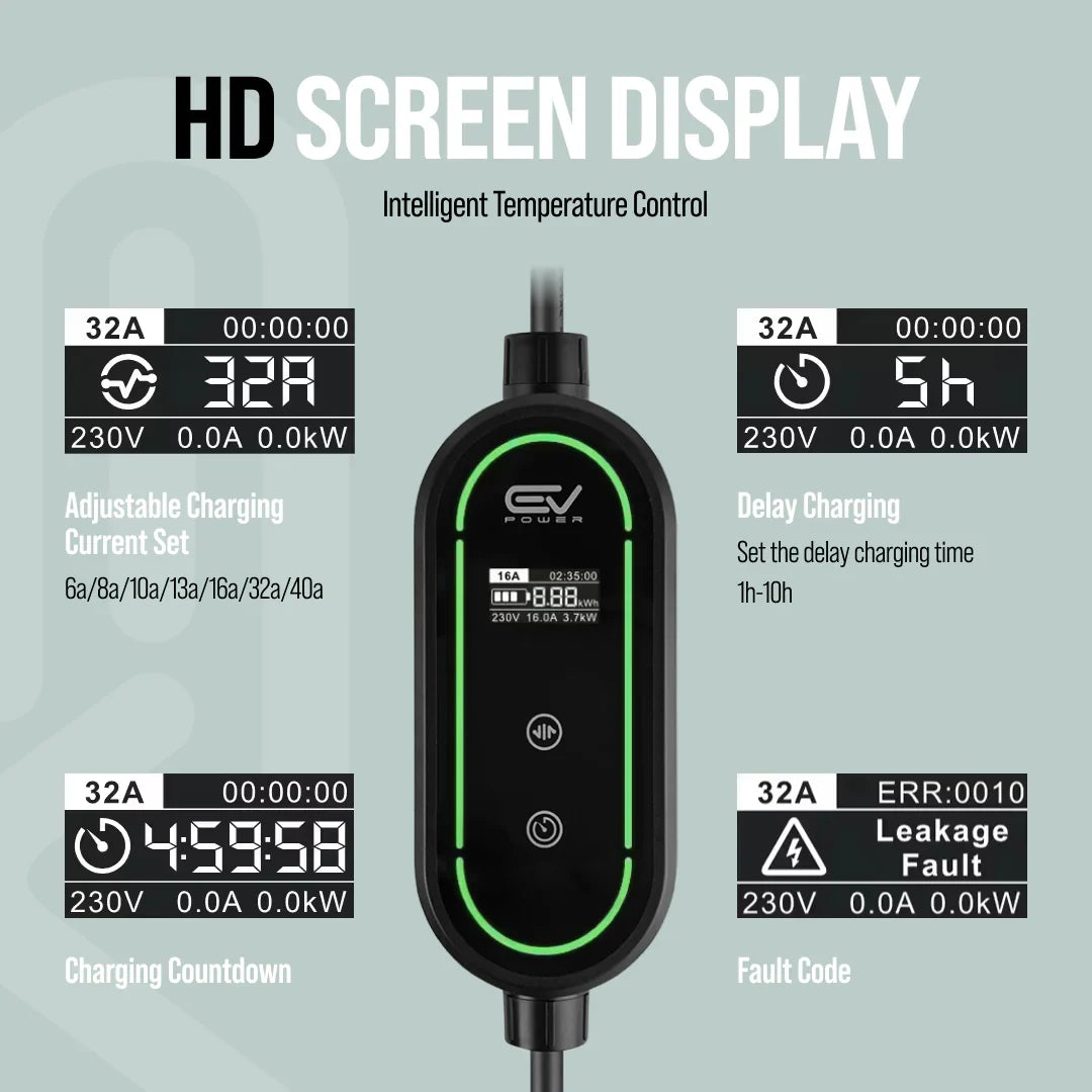 10m EV Charging Cables