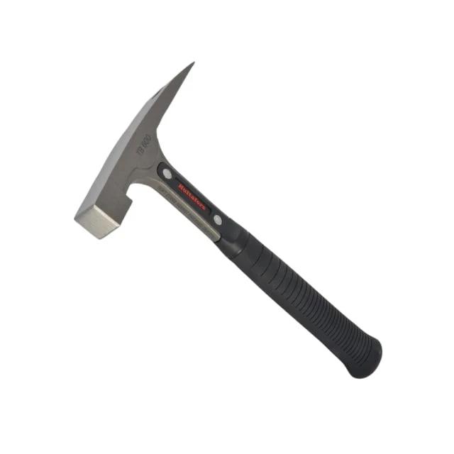 Hultafors Brick Hammer 900g - Ergonomic One Piece Forged Design With Vibration Damping Urethane Plug And I Beam Shaft