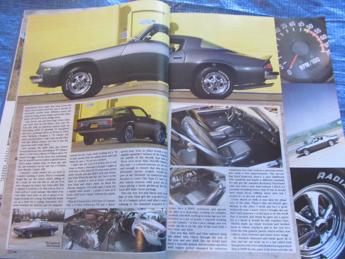 CLASSIC AMERICAN MAGAZINE OCT 2007 CAMARO MOPAR BUICK T-BIRD JAY LENO  #bk1