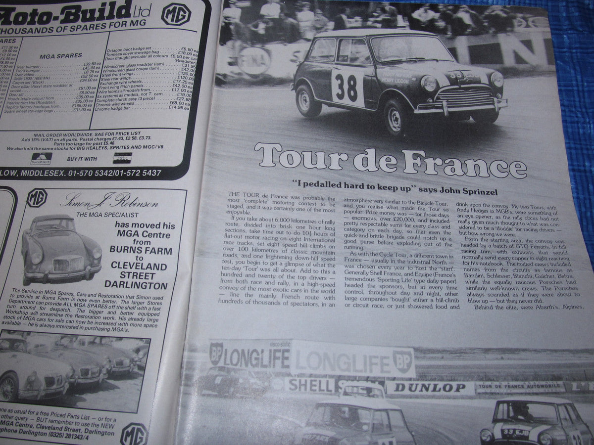 1980 MARCH COLLECTORS CAR MAGAZINE /  TRIUMPH NAPIER JOWETT #bk1