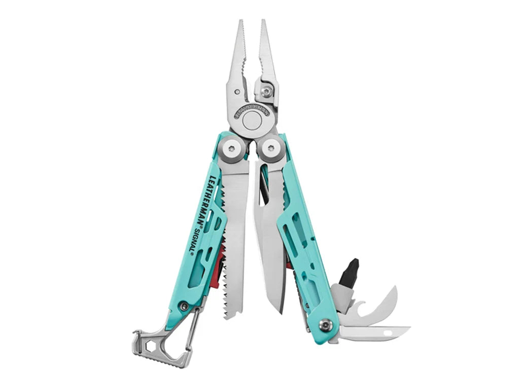 Leatherman Signal® Multi-Tool - Aqua / Silver