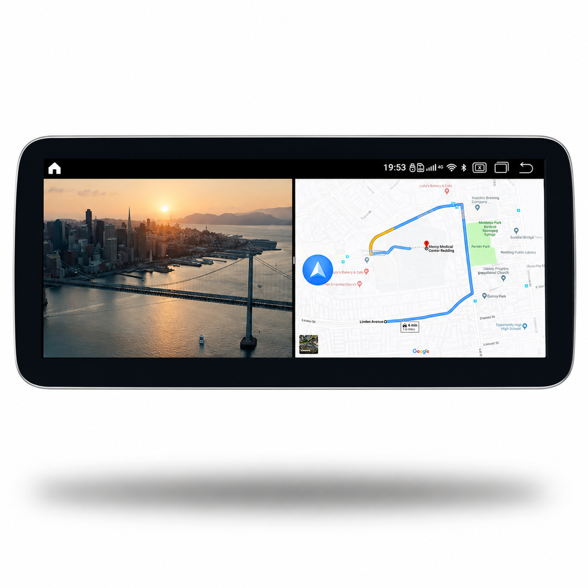 Mercedes-Benz GLC (2016-2022) Apple CarPlay Android Auto 10.25" Touch Screen