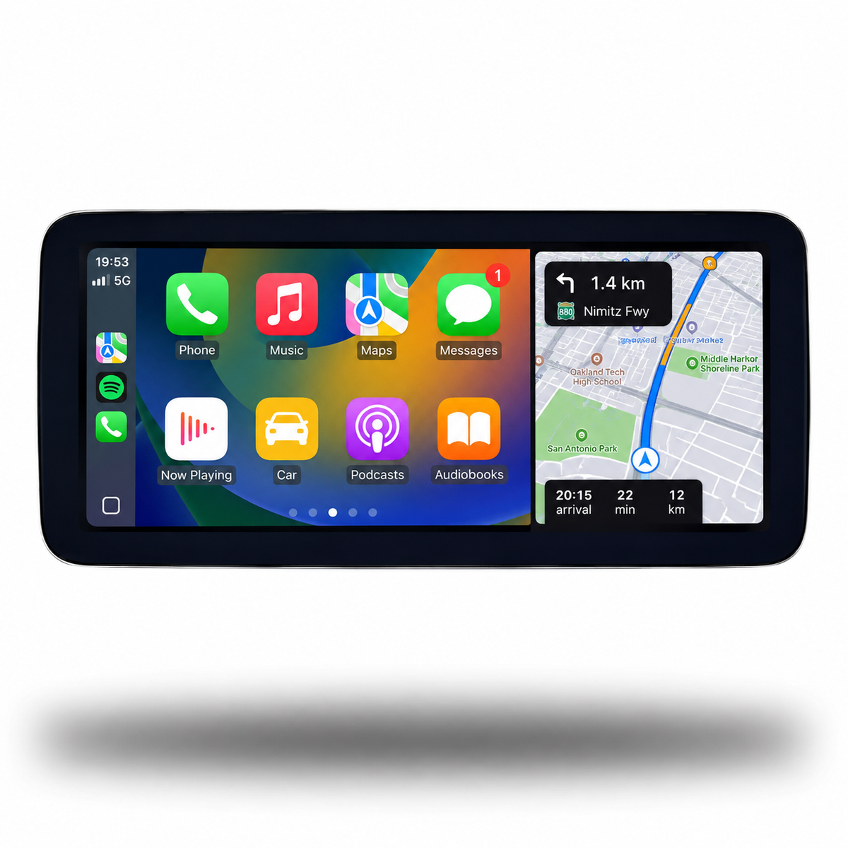 Mercedes-Benz C Class W204/S204 (2011-2014) Apple CarPlay Android Auto 10.25" Touch Screen RHD