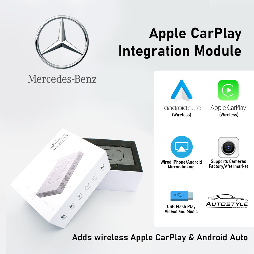 Wireless Apple CarPlay/Android Auto for Mercedes-Benz S Class W221 (2005-2015)