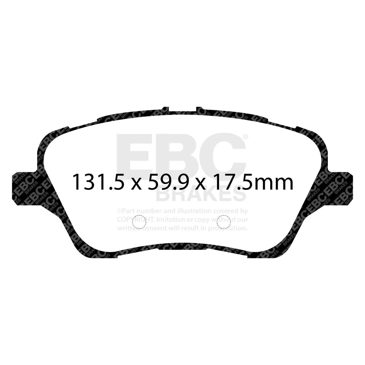Bluestuff Brake Pad 5000 Series TrackDay Set - MK7 ST Front