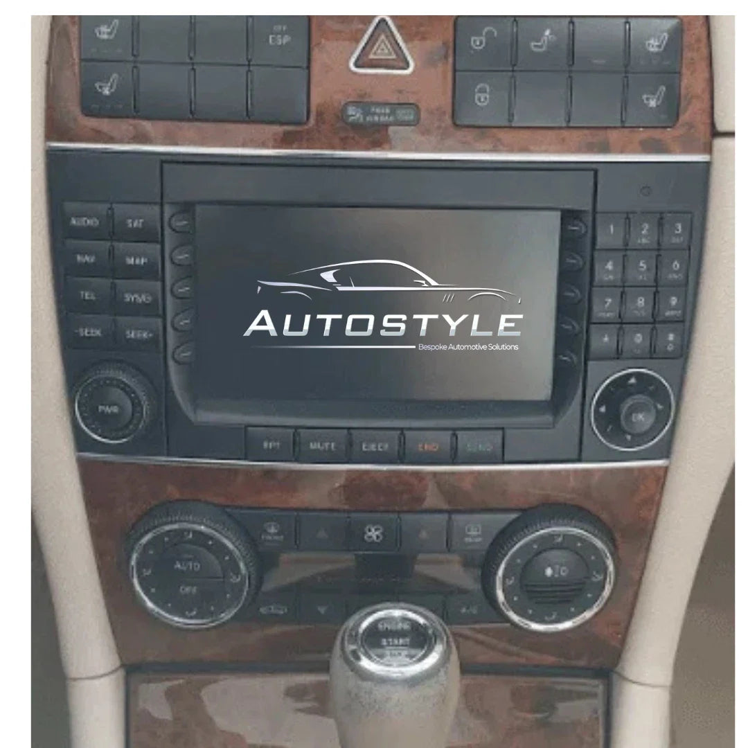 Mercedes-Benz CLK W203 C Class Apple Carplay / Android Auto 9" Stereo Upgrade