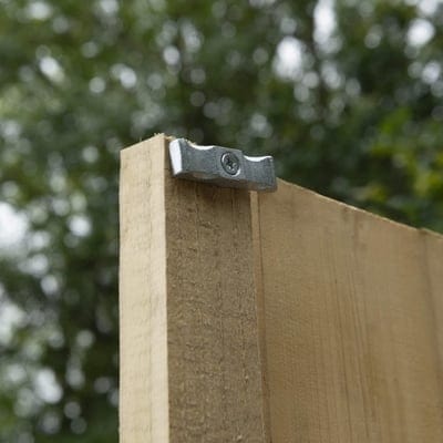 4LIFE Overlap Pressure Treated Pent Shed - All Sizes