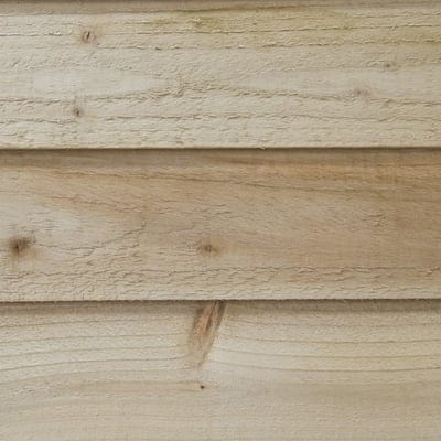 4LIFE Overlap Pressure Treated 6ft x 4ft Apex Shed - 4 Windows