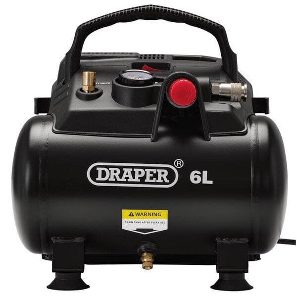 Oil-Free Air Compressor - 6L - 1.2kW