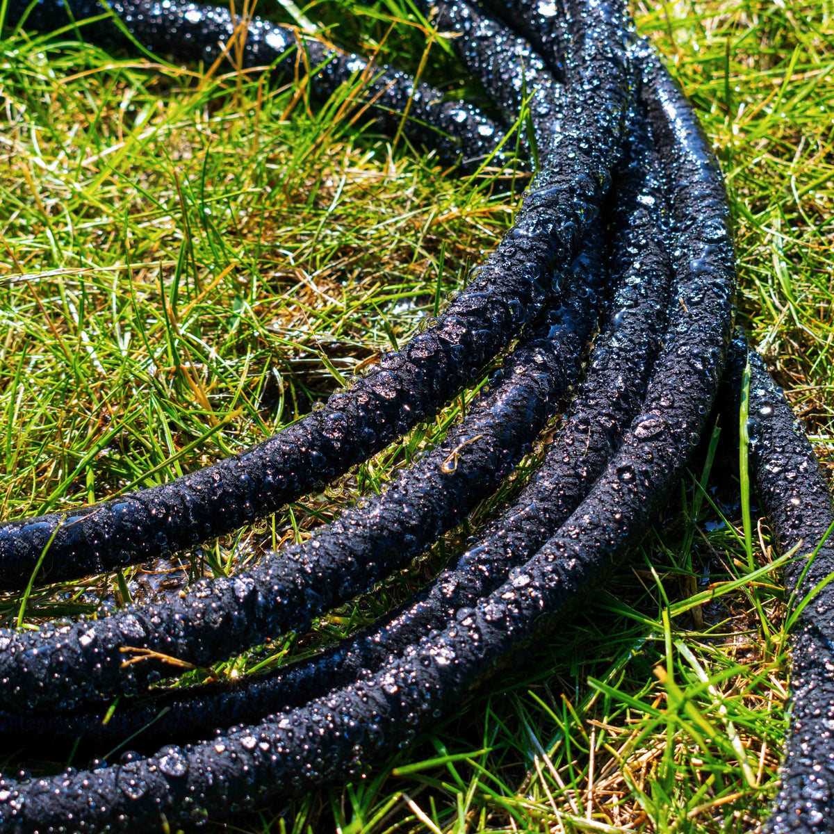 Porous Pipe Soaker Hose with Fitted Connectors - 30m