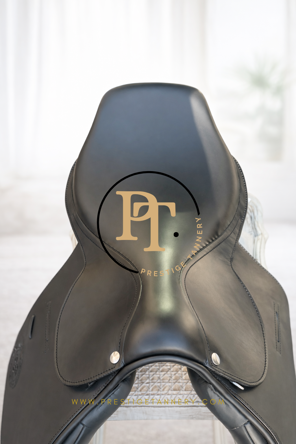 Prestige Tannery Black Polo Saddle