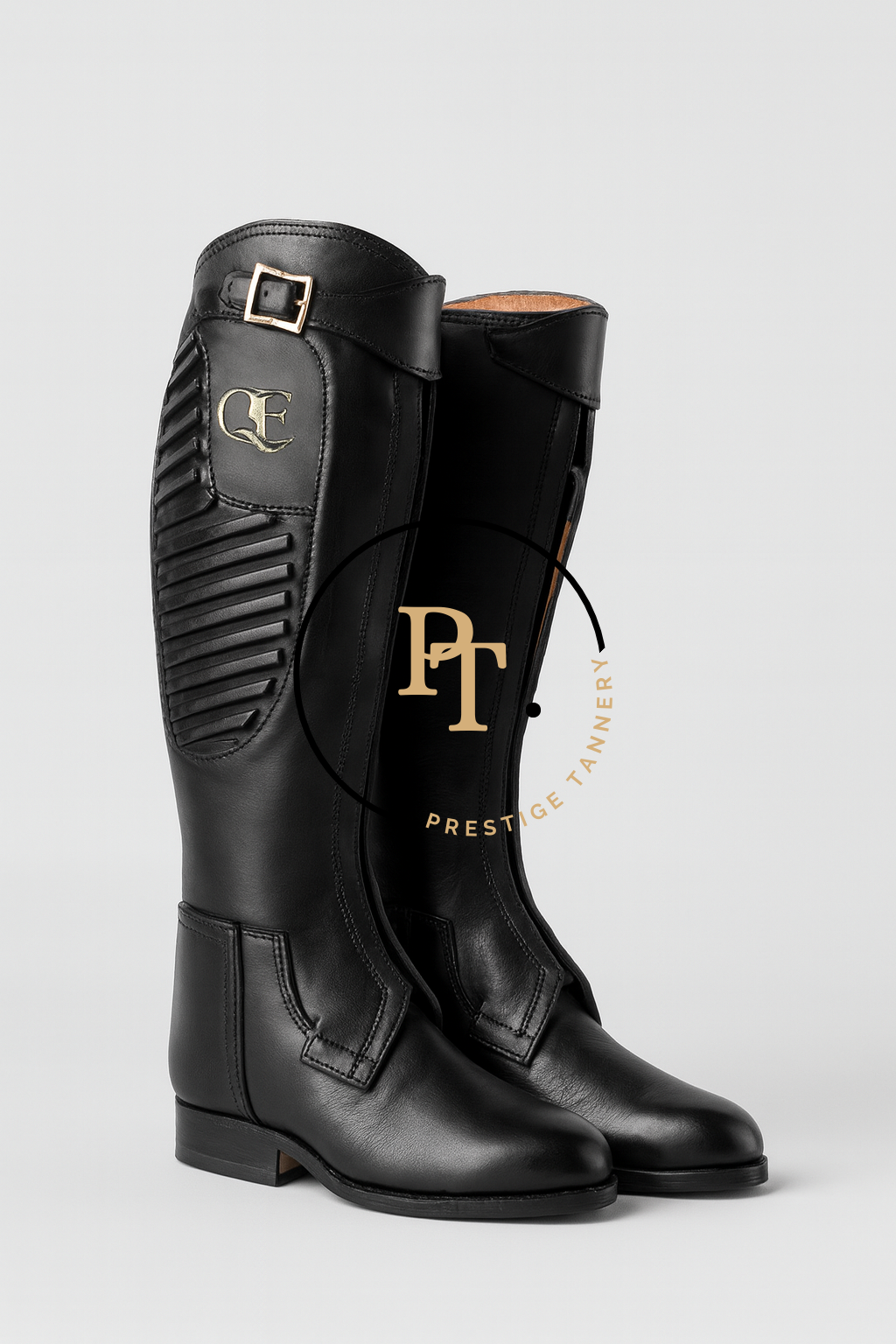 Professional Polo Boots for Men (Black)