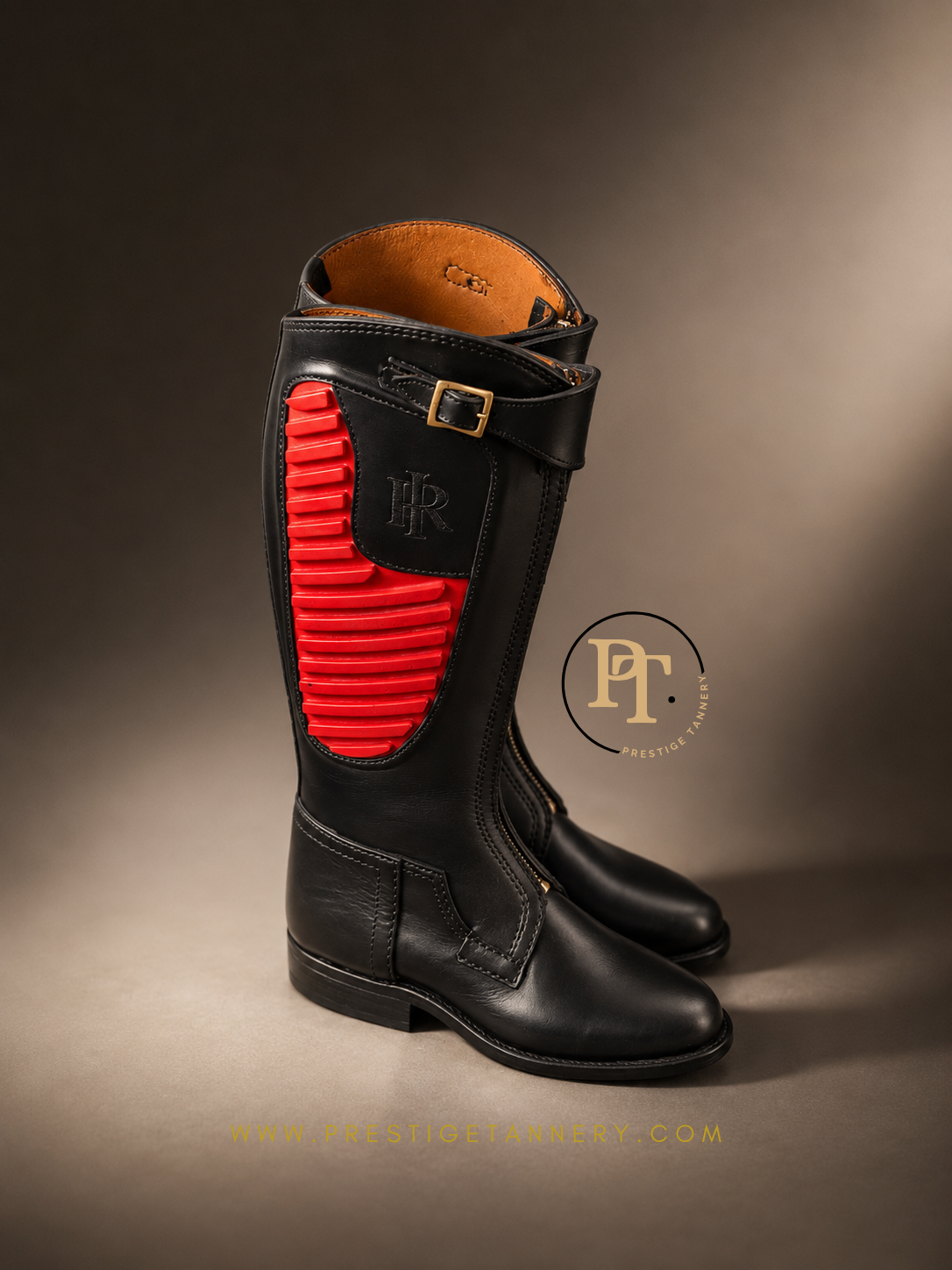 Professional Polo Boots for Men (Black)