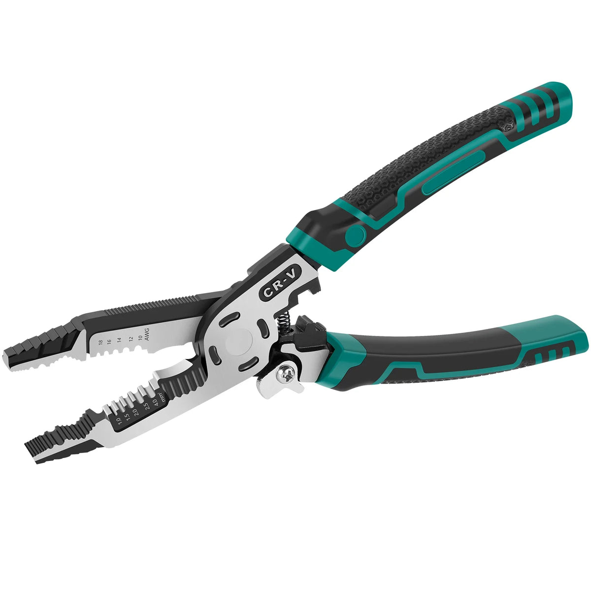 1/5/10pcs 10IN1 Wire Stripper HCS Multifunctional Pliers Wire Crimper Cutting Crimping Deburring Tool for Electrician Household