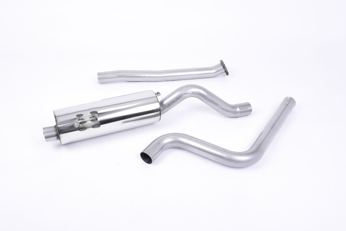 Milltek Ford Fiesta Mk7 ST 1.6L EcoBoost (182PS & 200PS) (13-19) Cat-Back Exhaust – Race System- Non Resonated- Burnt Titanium Tips – SSXFD198