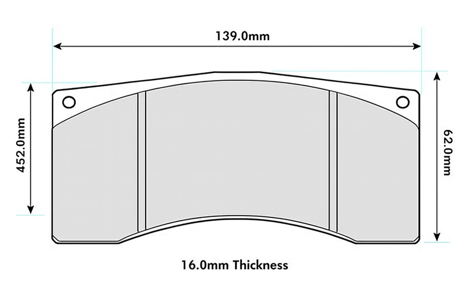 RENAULT-ALPINE A110 Rally Performance Brake Pads 6820