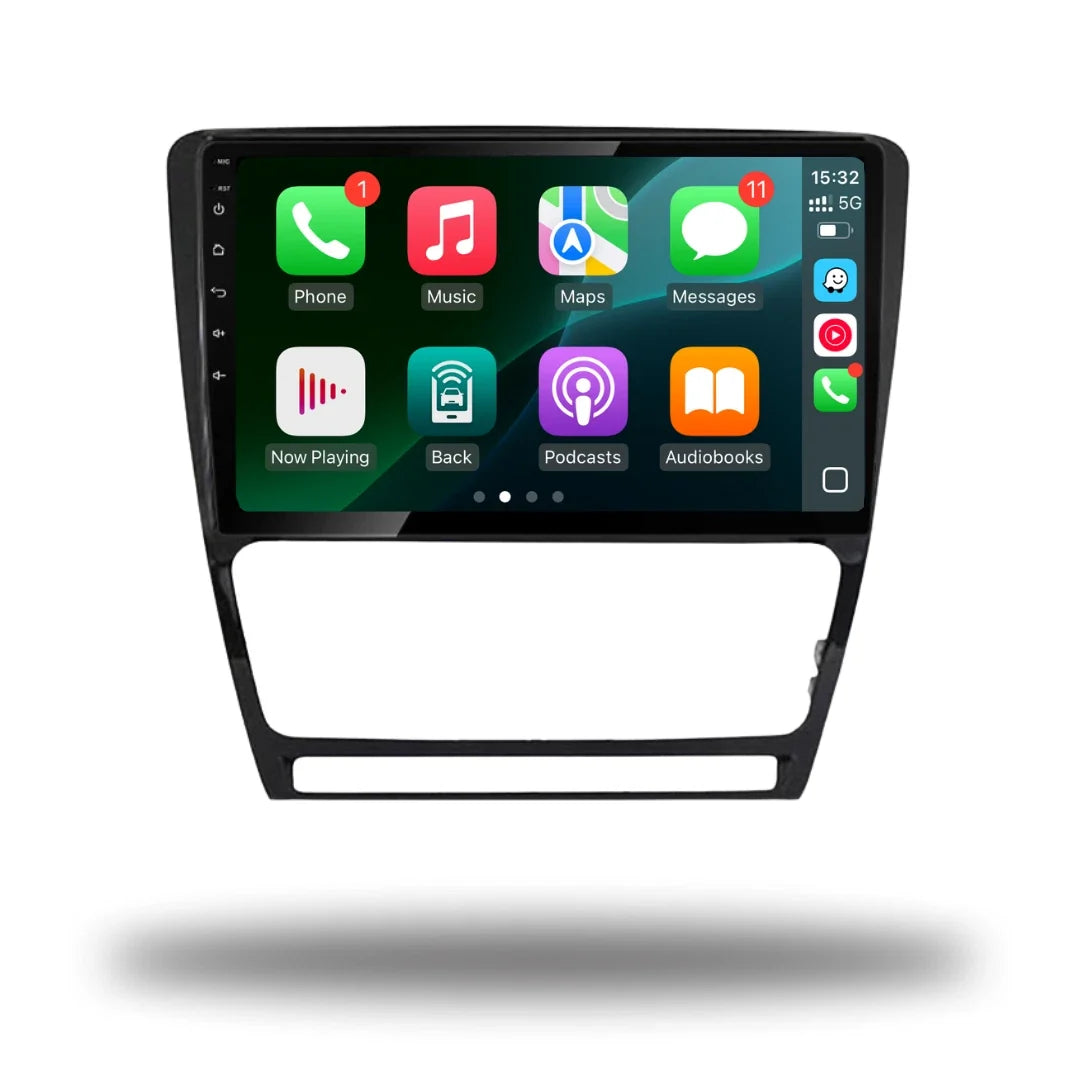 Skoda Octavia Apple Carplay / Android Auto 9" Stereo Upgrade (2008-2013)