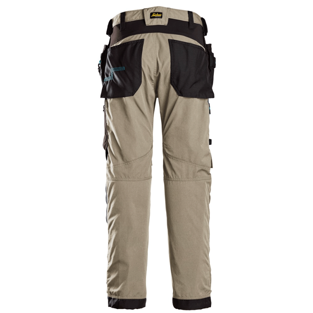 Snickers 6210 LiteWork, 37.5® Holster Pocket Work Trousers Khaki