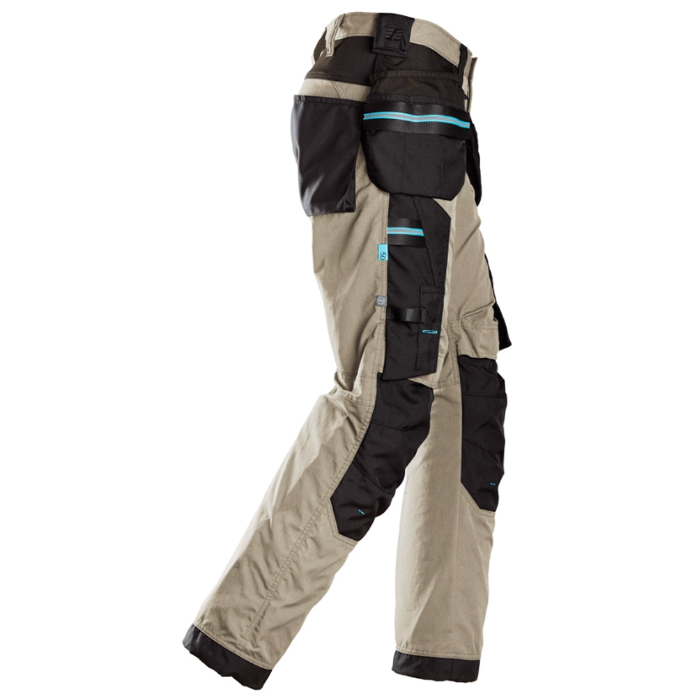 Snickers 6210 LiteWork, 37.5® Holster Pocket Work Trousers Khaki