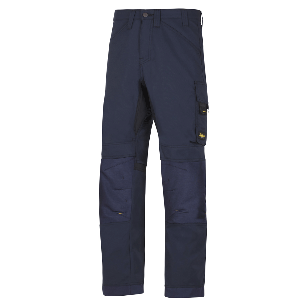 Snickers 6301 AllroundWork, Work Trousers Navy Blue 38" Waist - 32" Leg