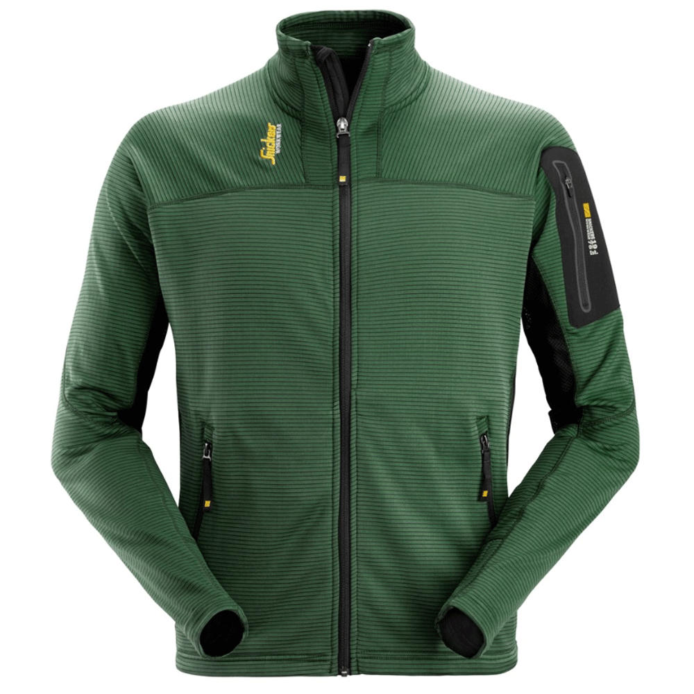 Snickers 9438 Body Mapping Micro Fleece Jacket Various Colours