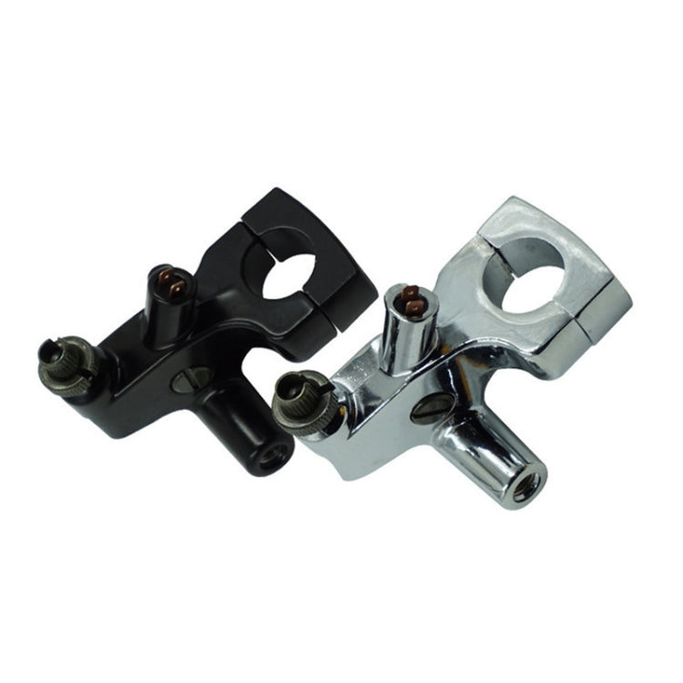 Motorcycle Modification Accessories Reflective Holder Mirror Code Handle Bracket For Honda VT600 / VT750 / STEED400, Handle Bracket (Black), Handle Bracket (Electric Plating)