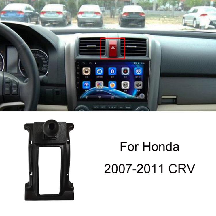 For Honda Left-hand Drive Car-Mounted Mobile Phone Navigation Holder Base, 04-07 Odyssey, 04-07 7th Generation Accord, 06-09 Civic, 07-11 CRV, 08-13 8th Generation Accord/11-12 Crosstour Center Console Knob, 08-13 8th Generation Accord/11-12 Crosstour...