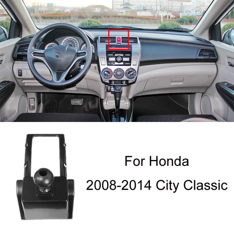 For Honda Left-hand Drive Car-Mounted Mobile Phone Navigation Holder Base, 04-07 Odyssey, 04-07 7th Generation Accord, 06-09 Civic, 07-11 CRV, 08-13 8th Generation Accord/11-12 Crosstour Center Console Knob, 08-13 8th Generation Accord/11-12 Crosstour...