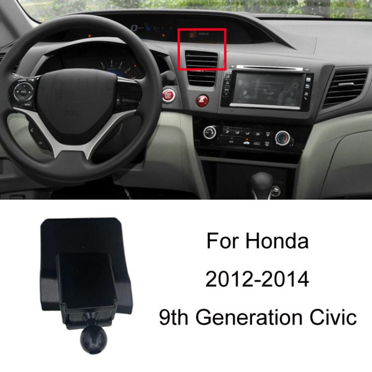 For Honda Left-hand Drive Car-Mounted Mobile Phone Navigation Holder Base, 04-07 Odyssey, 04-07 7th Generation Accord, 06-09 Civic, 07-11 CRV, 08-13 8th Generation Accord/11-12 Crosstour Center Console Knob, 08-13 8th Generation Accord/11-12 Crosstour...