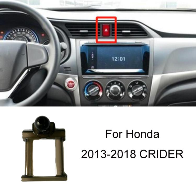For Honda Left-hand Drive Car-Mounted Mobile Phone Navigation Holder Base, 04-07 Odyssey, 04-07 7th Generation Accord, 06-09 Civic, 07-11 CRV, 08-13 8th Generation Accord/11-12 Crosstour Center Console Knob, 08-13 8th Generation Accord/11-12 Crosstour...